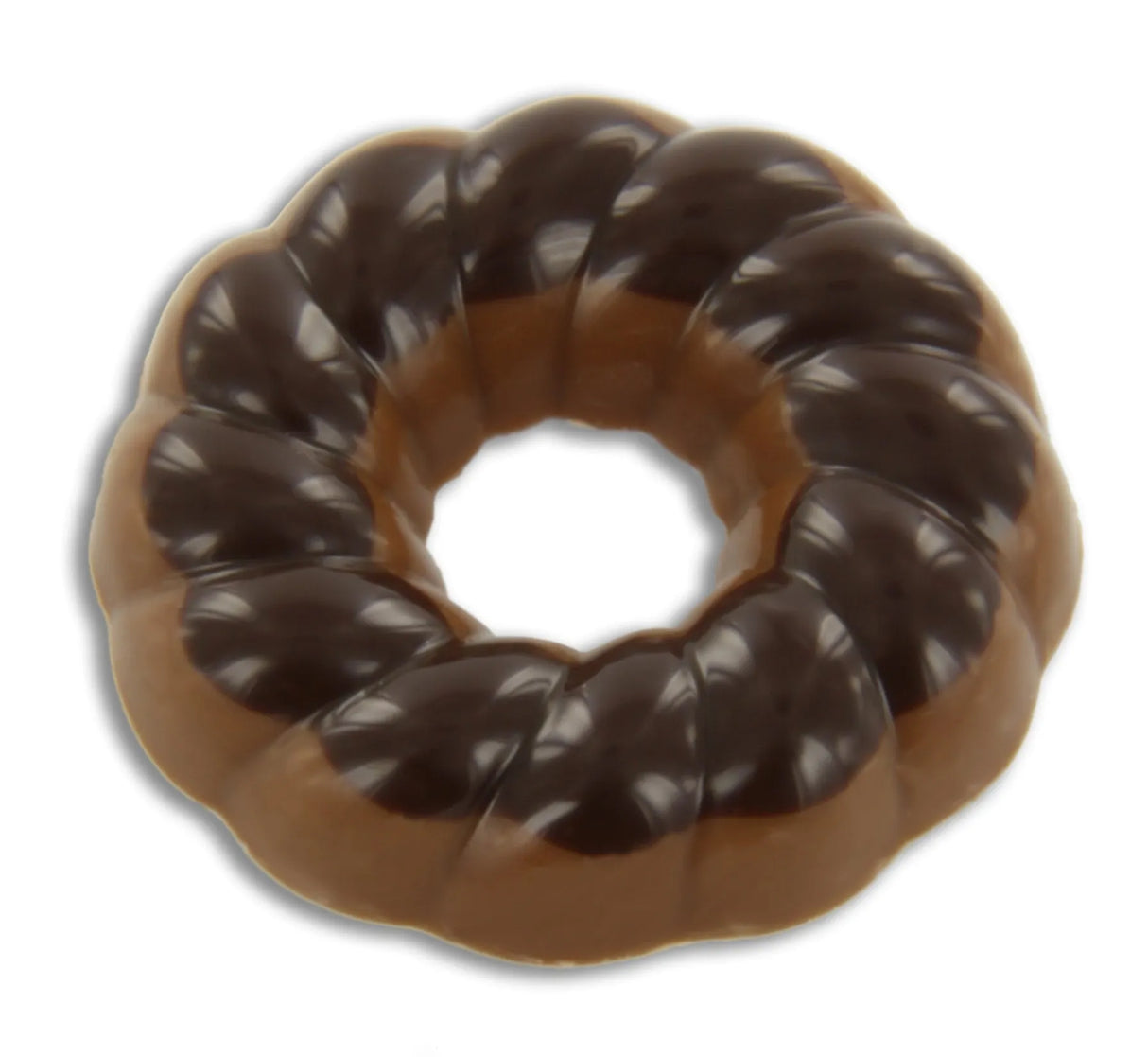 Chocolade Doublet Kransjes Melk/Puur 100 gram