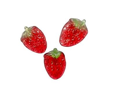 Jellies Sweet Big Strawberries