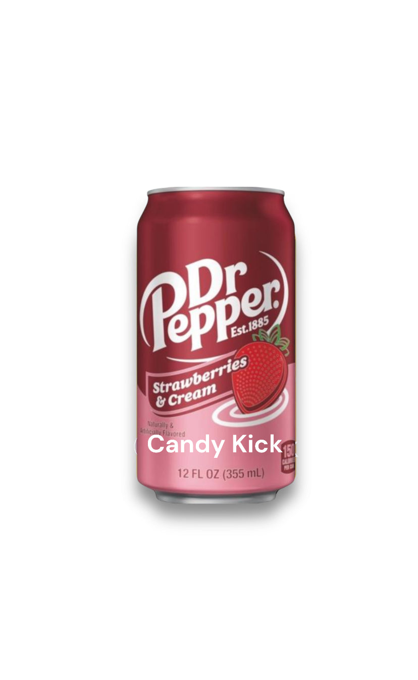Dr. Pepper Strawberry & Cream Blik 330 ml