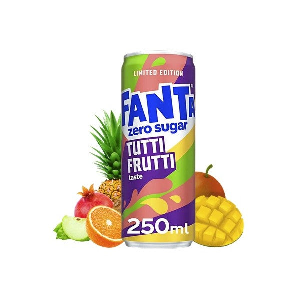 Fanta Tutti Frutti (Zero Sugar) - 330 ml