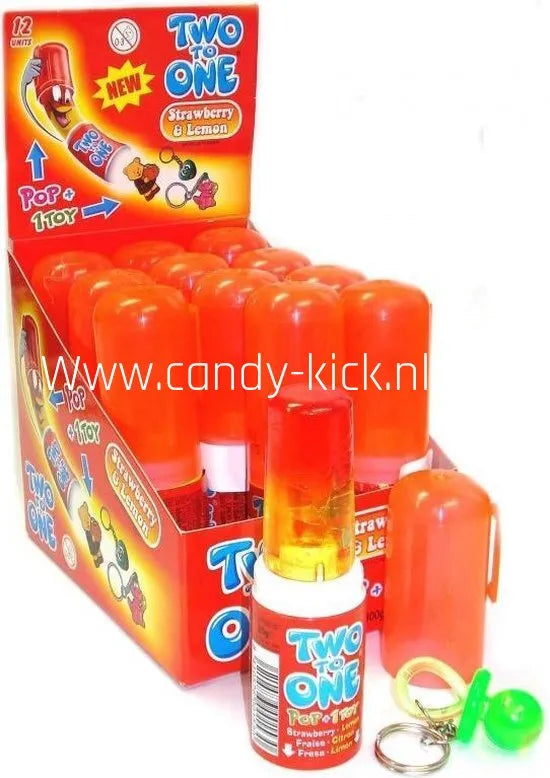 Two To One Aardbei & Citroen