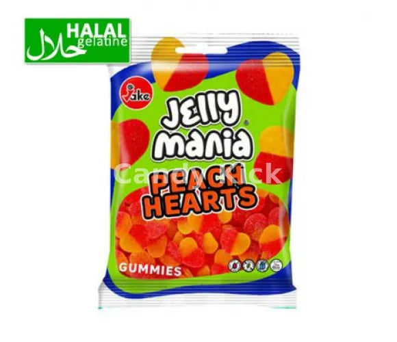 Jake Jelly Mania Peach Hearts 100 gr.