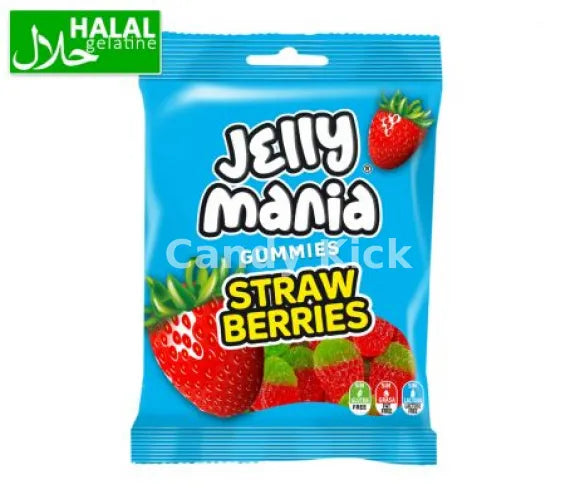 Jake Jelly Mania Sour Strawberries 100 gr.