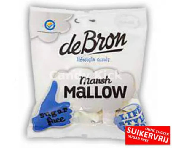 De Bron Marshmallow Sugarfree 75 gr.