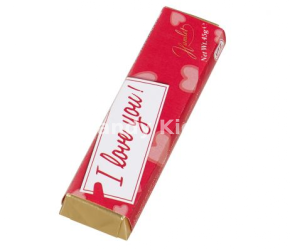 Chocoladereep Praline I Love You 45 gram