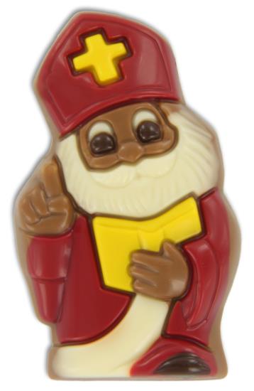 Sint Staand chocolade figuren (5 stuks)