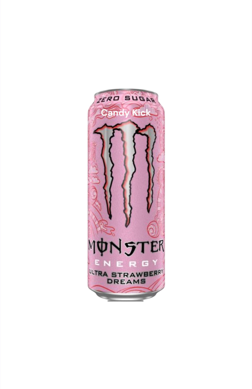 Monster Energy - Strawberry (Zero Sugar)