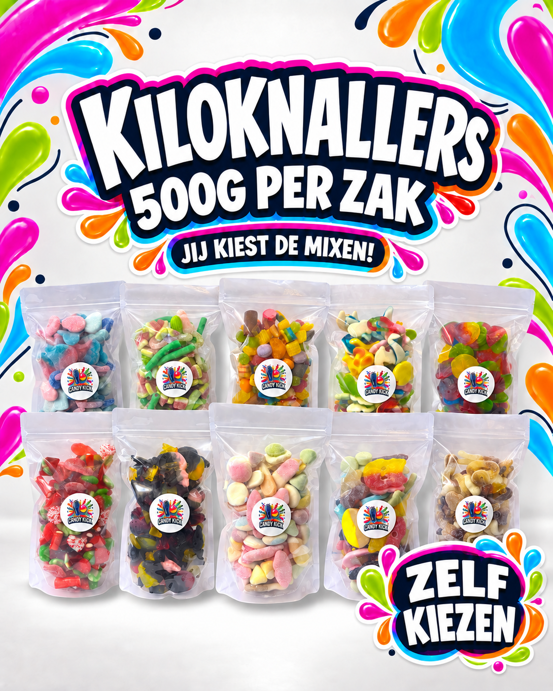 Kiloknaller Bundel