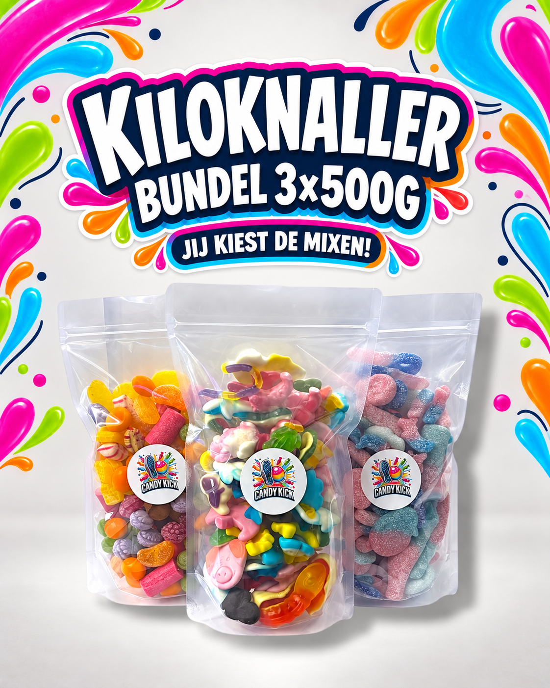 Kiloknaller Bundel (3x)