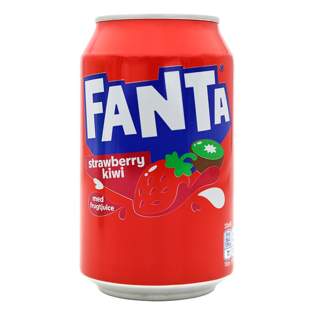 Fanta Strawberry Kiwi Blik 330 ml