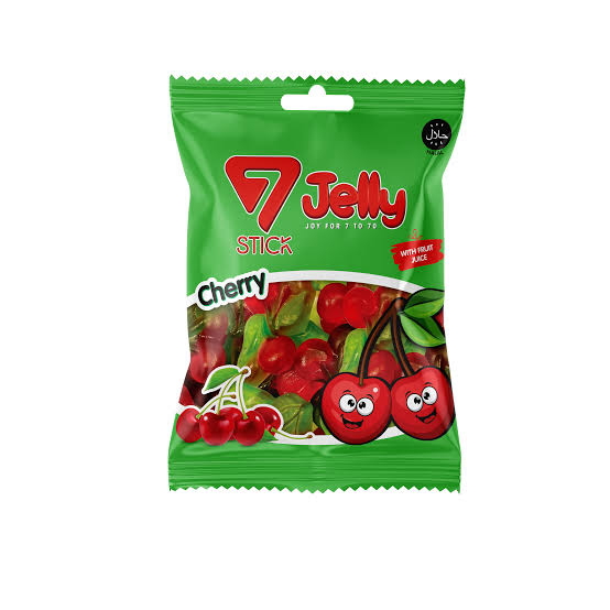 Jellies Sweet Big Cherries