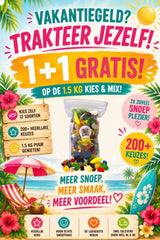 Snoepzak - Kies & Mix 1.5 kg (1+1 Gratis)
