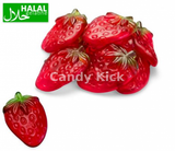 Jellies Sweet Big Strawberries