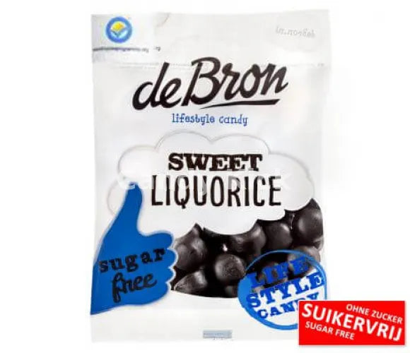 De Bron Sweet Liquorice Sugarfree 100 gr.