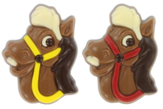 Paard van Sinterklaas chocolade figuren (5 stuks)