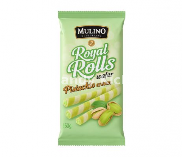 Pistache Wafer Rolls