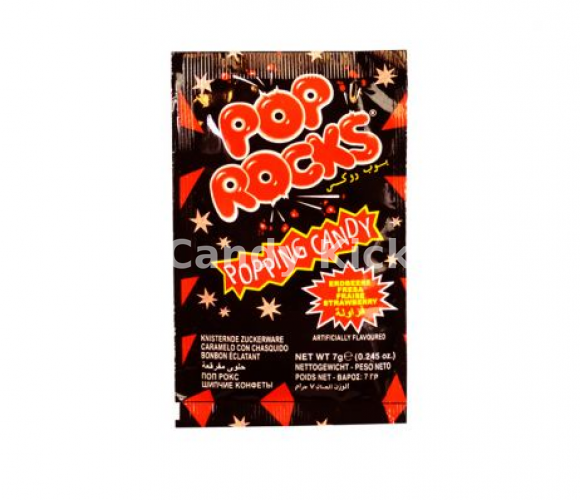 Pop Rocks Aardbei (Knettersnoep)