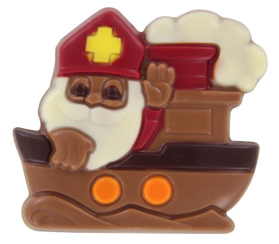 Stoomboot chocolade figuren (5 stuks)